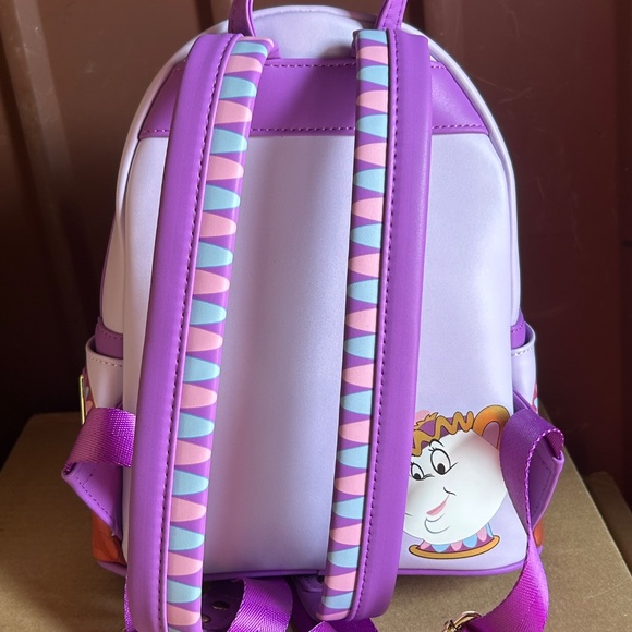 Loungefly Beauty and the Beast Chip Bubbles Mini Backpack Belle main image 16